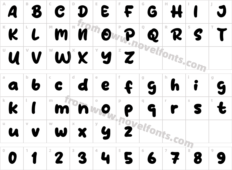 Clap HandCharacter Map