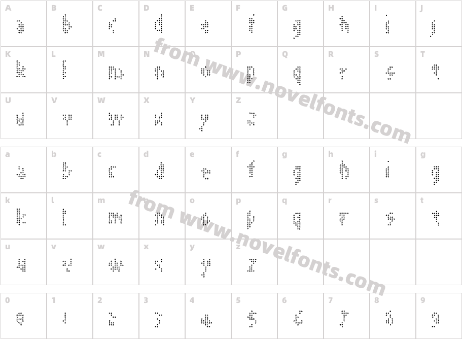 FlixelCharacter Map