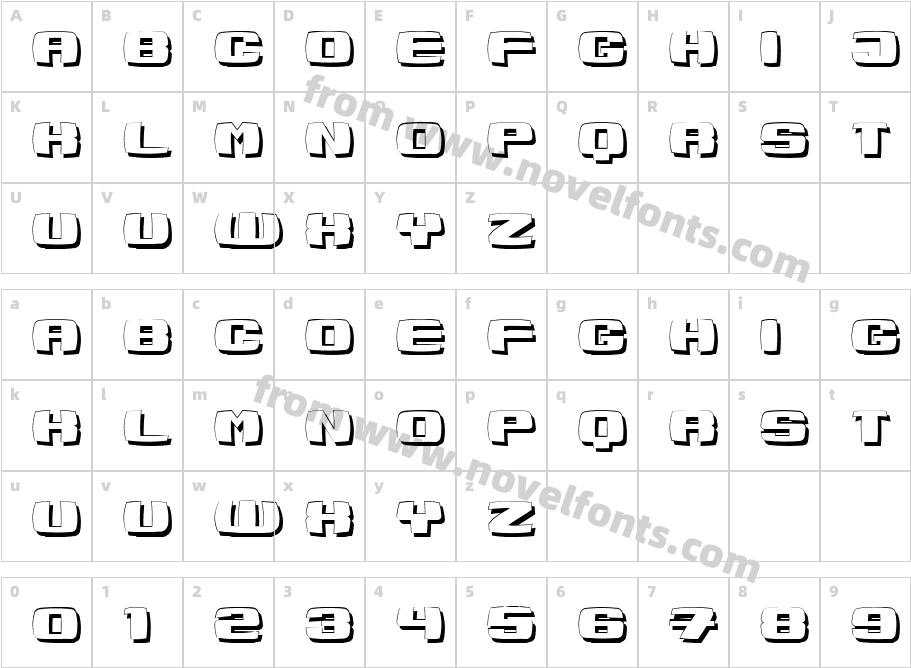 Flosser NormalCharacter Map