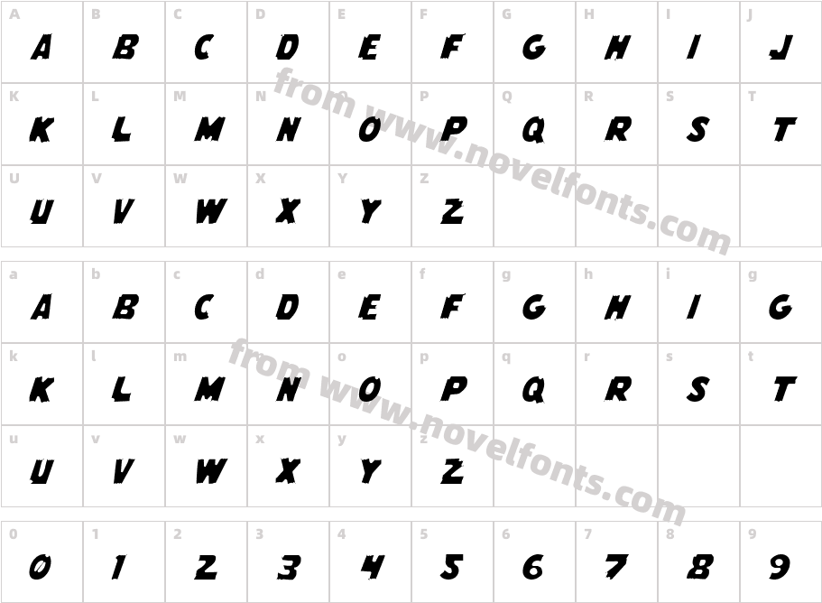 Flying Leatherneck LightCharacter Map