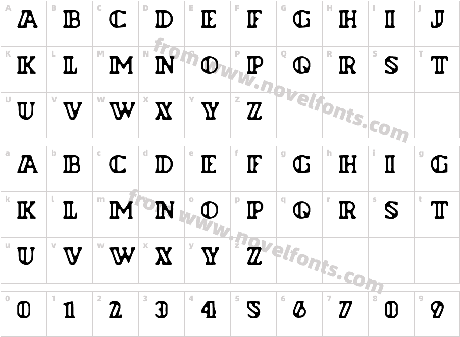 FlymanCharacter Map