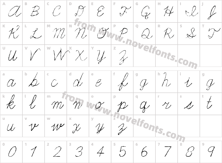 FondueCharacter Map