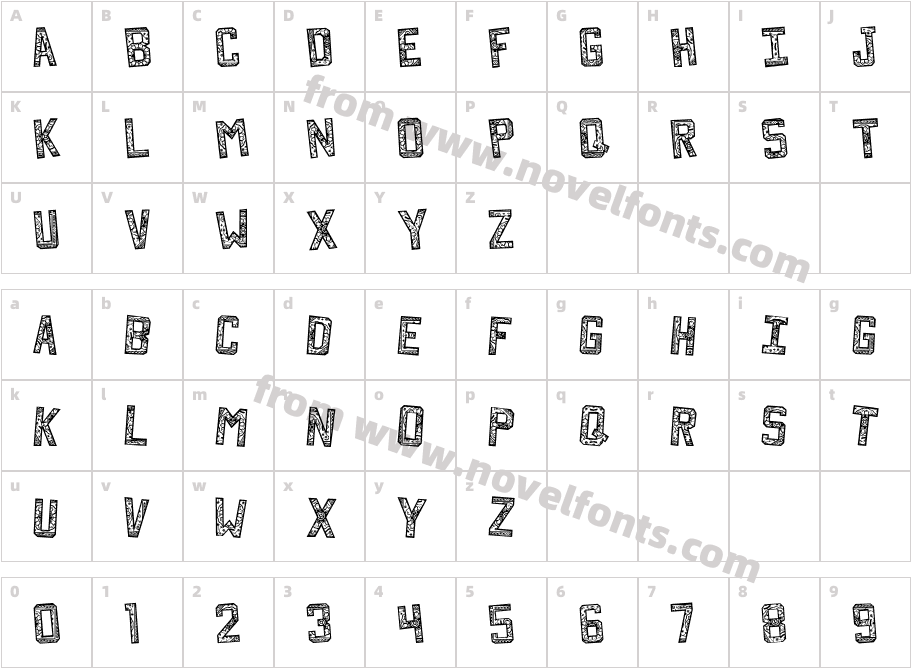 ForgottenPlaybillCharacter Map