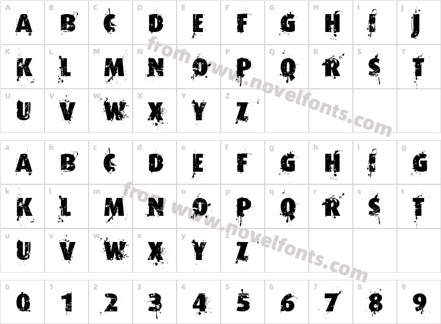 Formfound.comCharacter Map