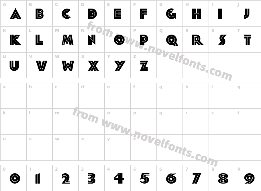 Forty-SecondStreetCharacter Map