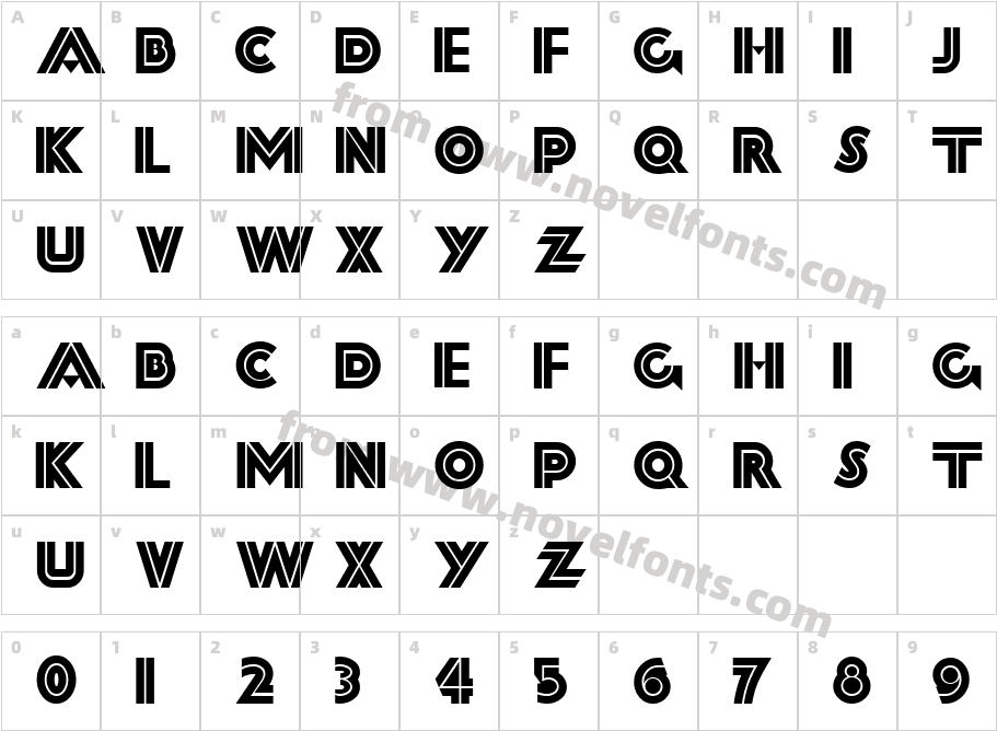 FortySecondStreetHBCharacter Map