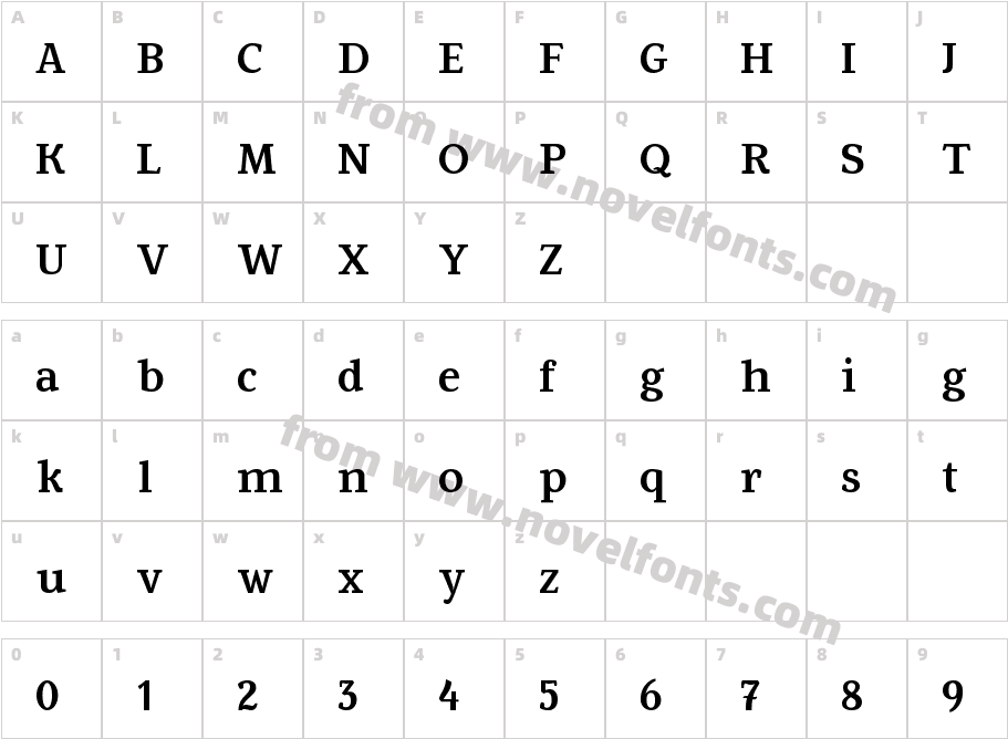 FowvielCharacter Map