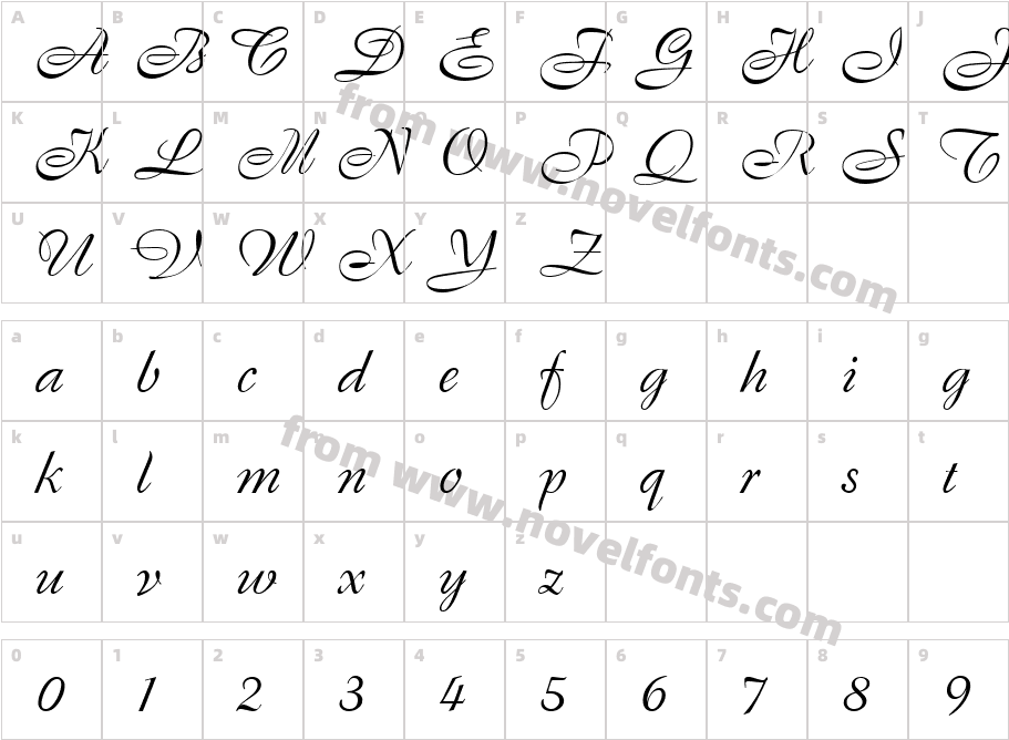 FrancineHmkCharacter Map