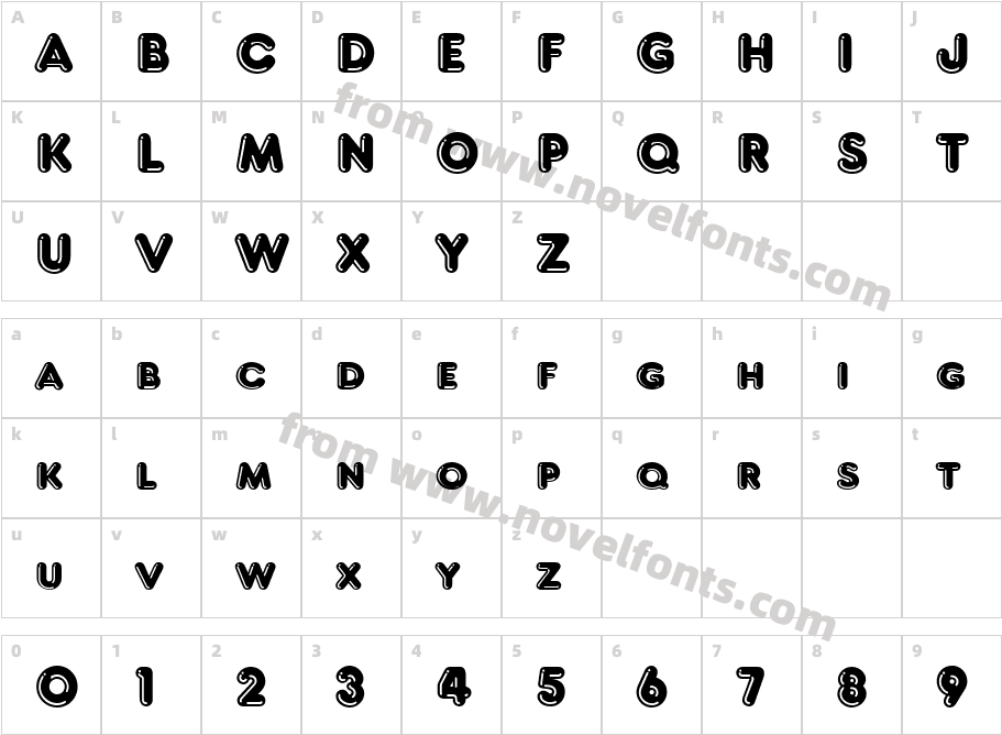 FrankHighlightCharacter Map