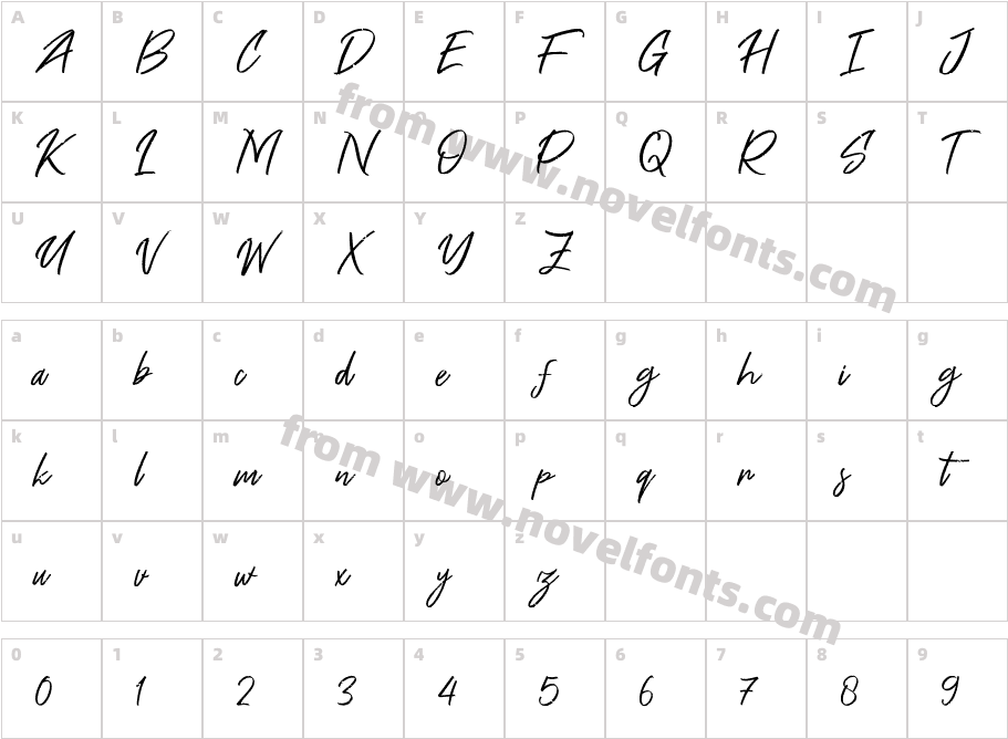 Free PenCharacter Map