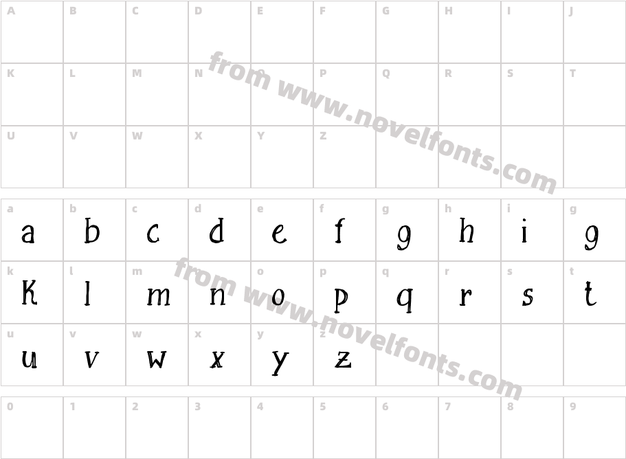 Free Sketching_free-demoCharacter Map