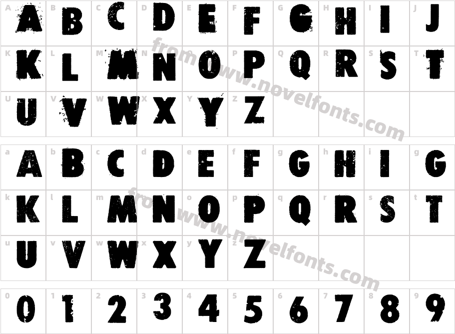 Free pressCharacter Map