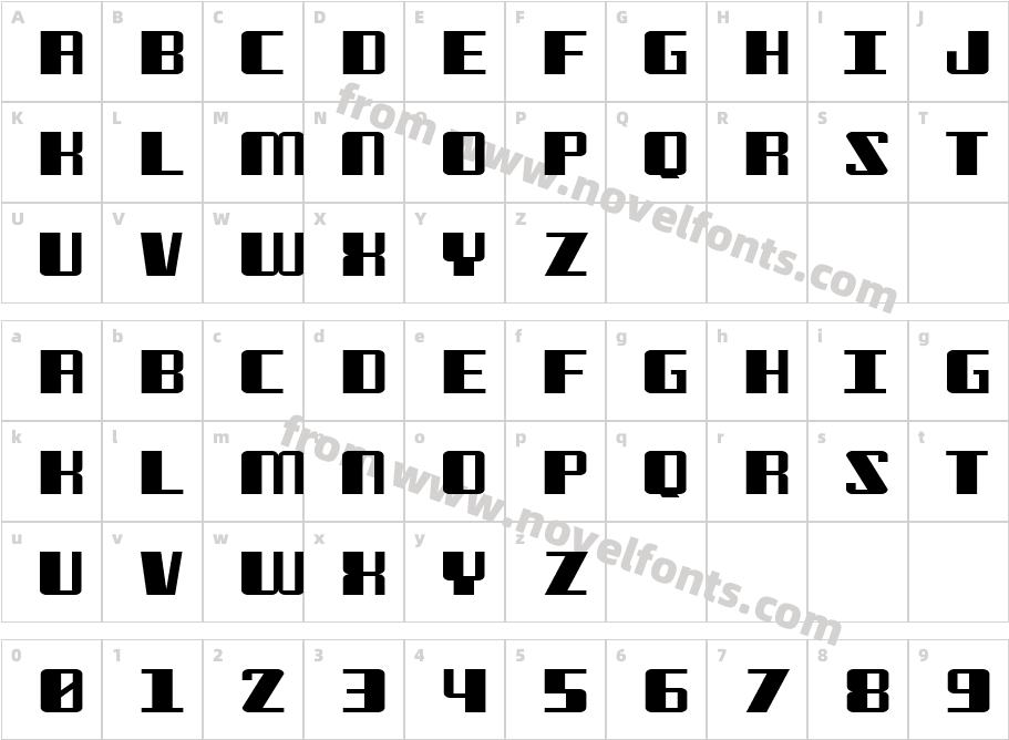 Freezer BTN WideCharacter Map