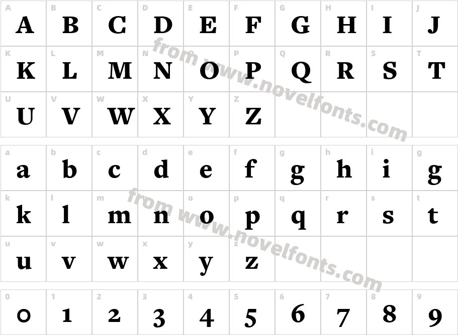 FreightText BlackCharacter Map