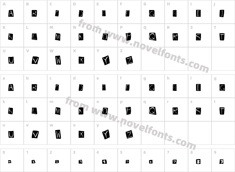 FrenchDanceCharacter Map