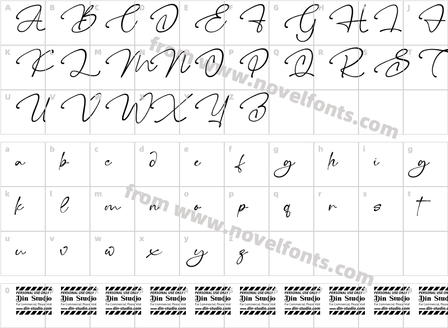 Fresh Roomettes personal useCharacter Map