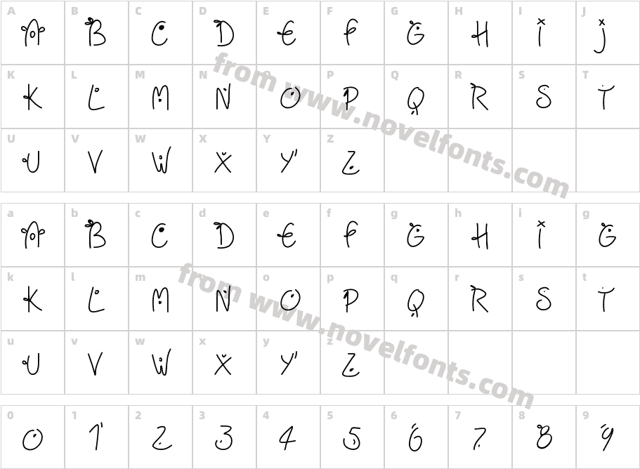 FridayfreedotslightCharacter Map