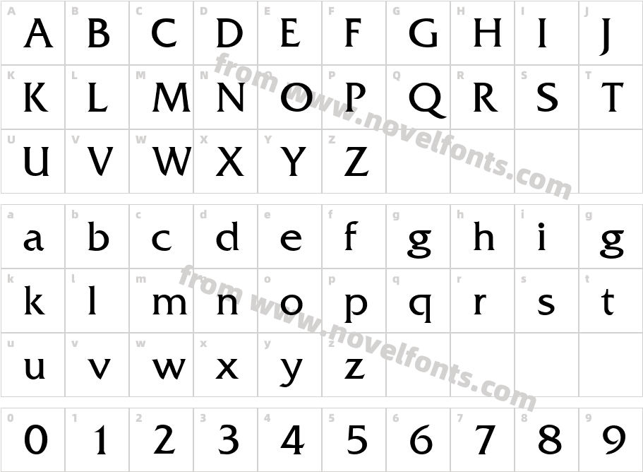 FritzQuadCharacter Map