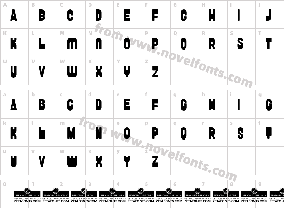 FunGhettoCharacter Map