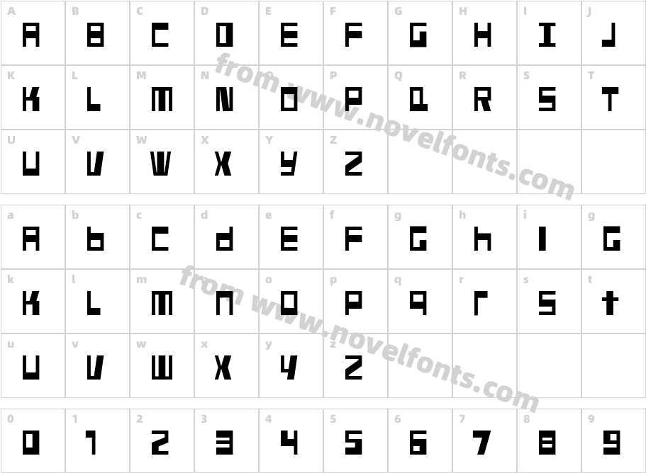 FundstueckCharacter Map