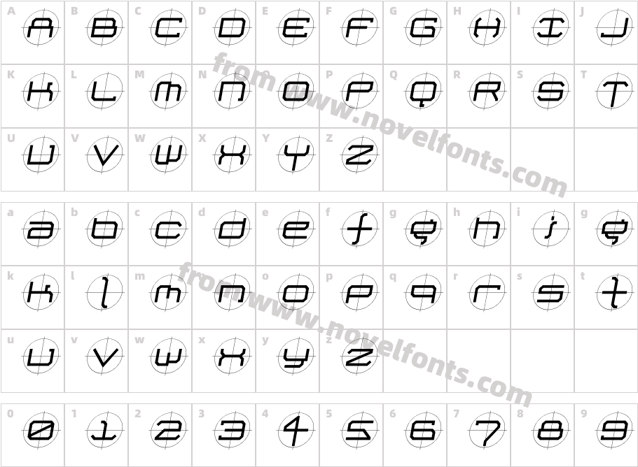 FutureKill-MediumSkewCharacter Map