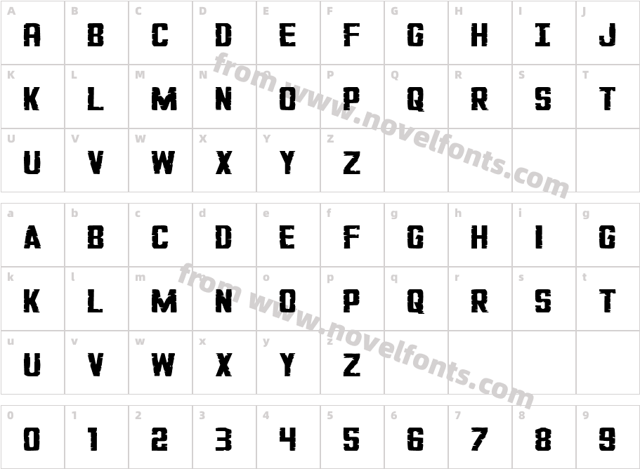 G.I. Incognito SquatCharacter Map