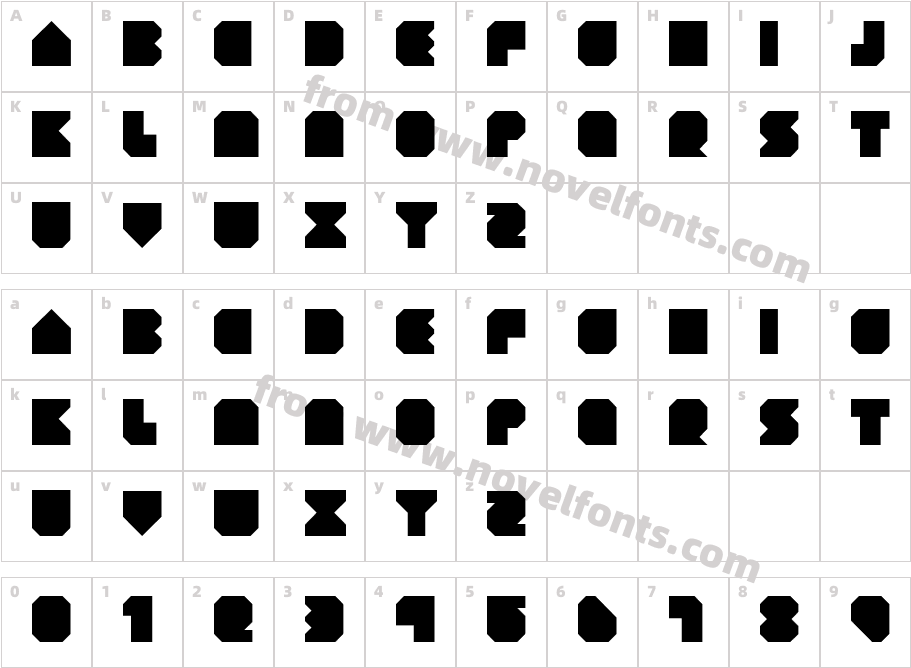 GEIST KNTCharacter Map