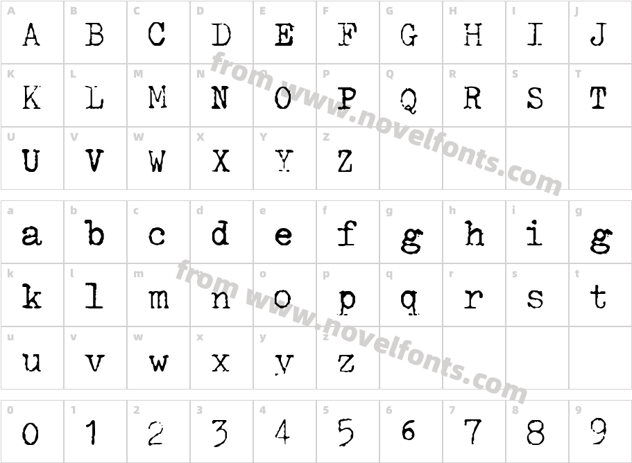 GF Halda NormalCharacter Map