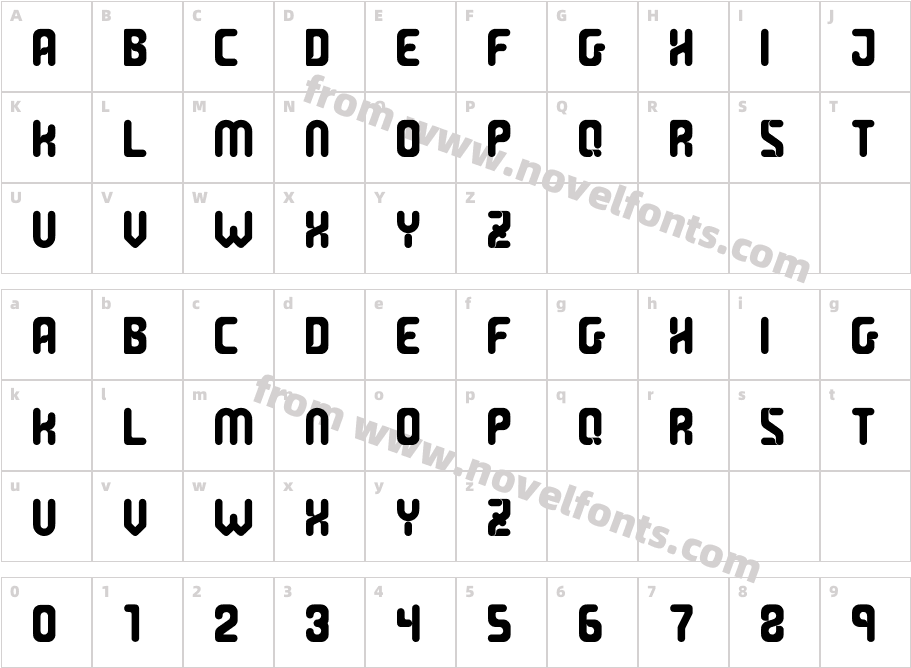 GIZMOCharacter Map