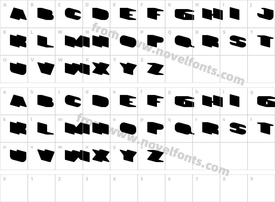 GREATEST VIEWCharacter Map