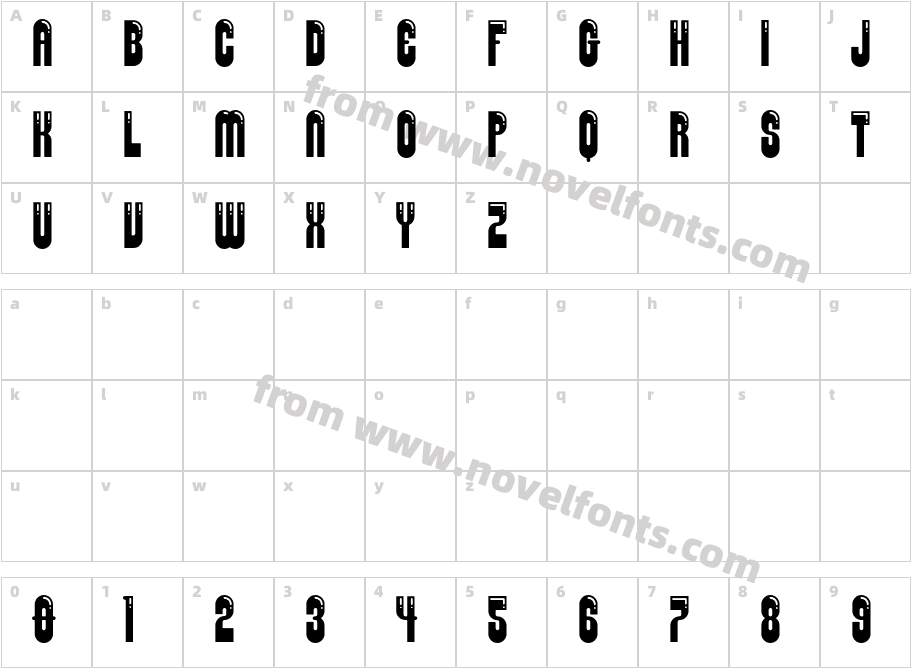 GRNBurgyCharacter Map