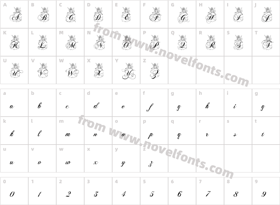 AL CinderellaCharacter Map