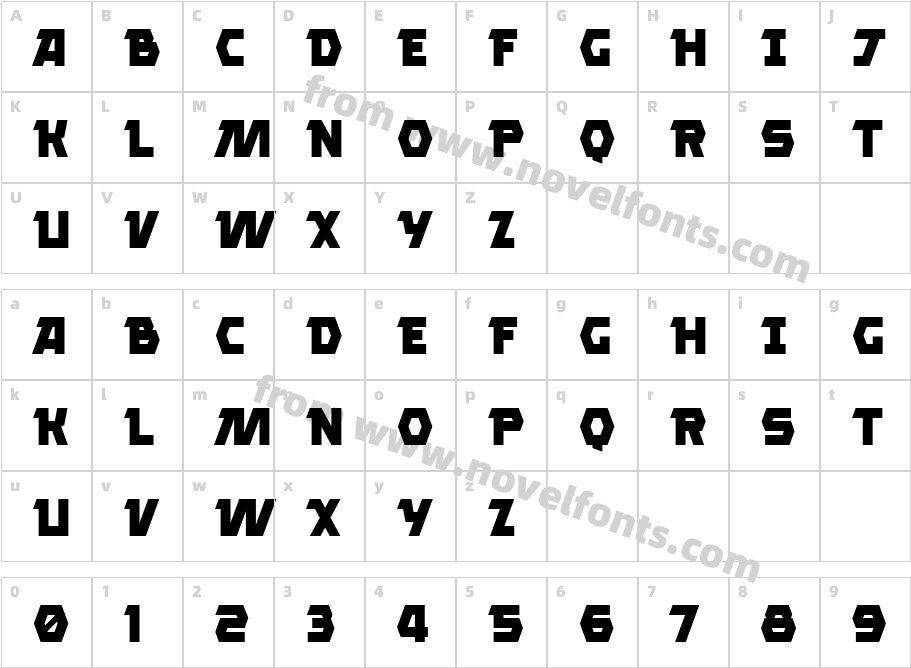 ClickuperCharacter Map