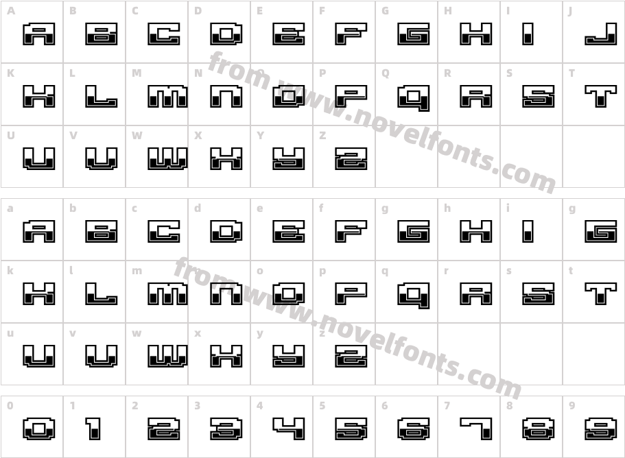 Gargantua BTN ChromeCharacter Map