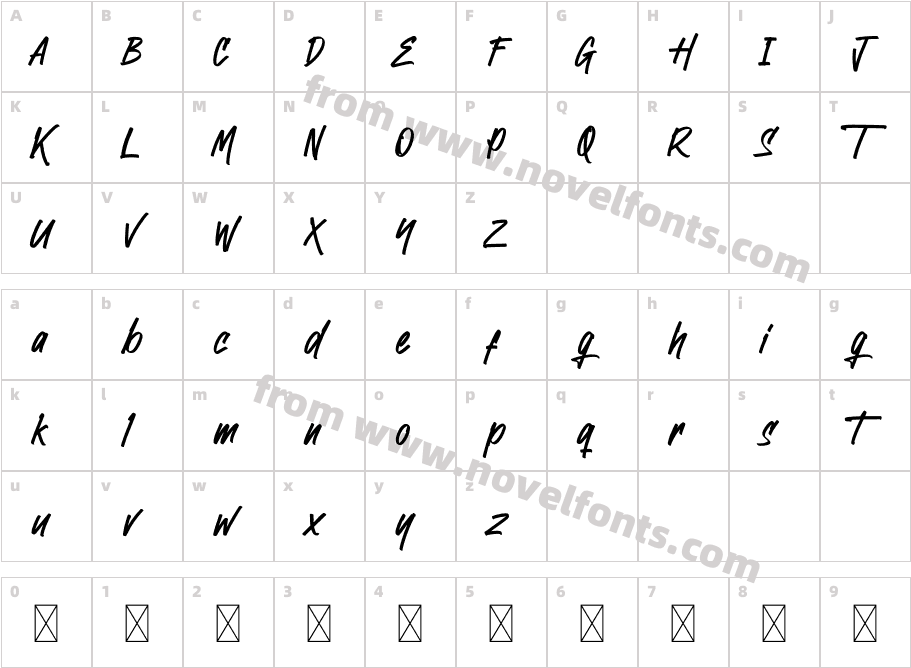 GarsimonMarkerRegularCharacter Map