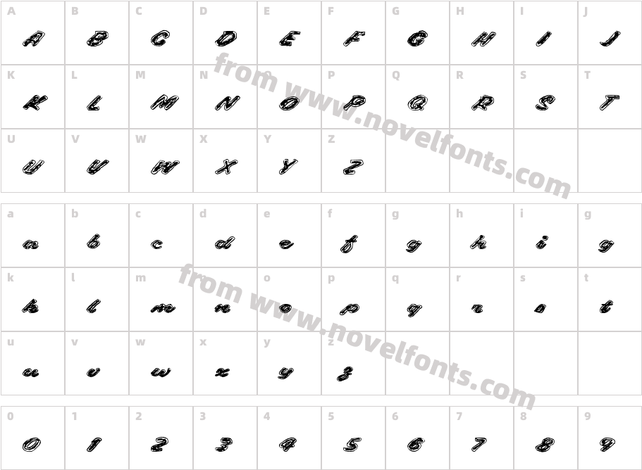 GaslighterCharacter Map