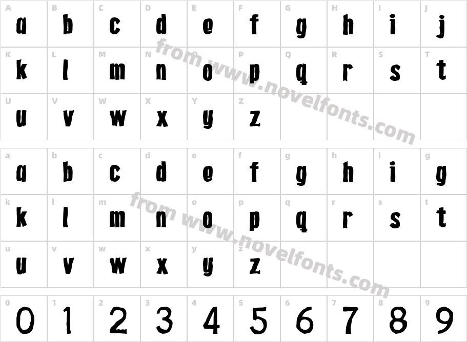 GasolineCharacter Map