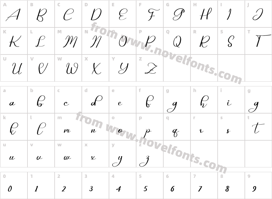 GeishaRegularCharacter Map