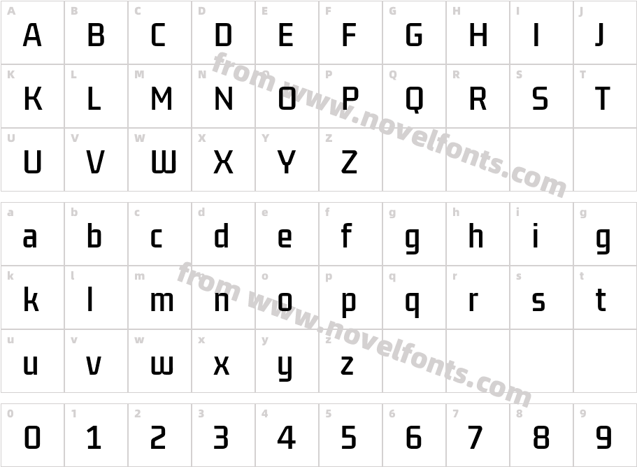 Gemunu Libre SemiBoldCharacter Map