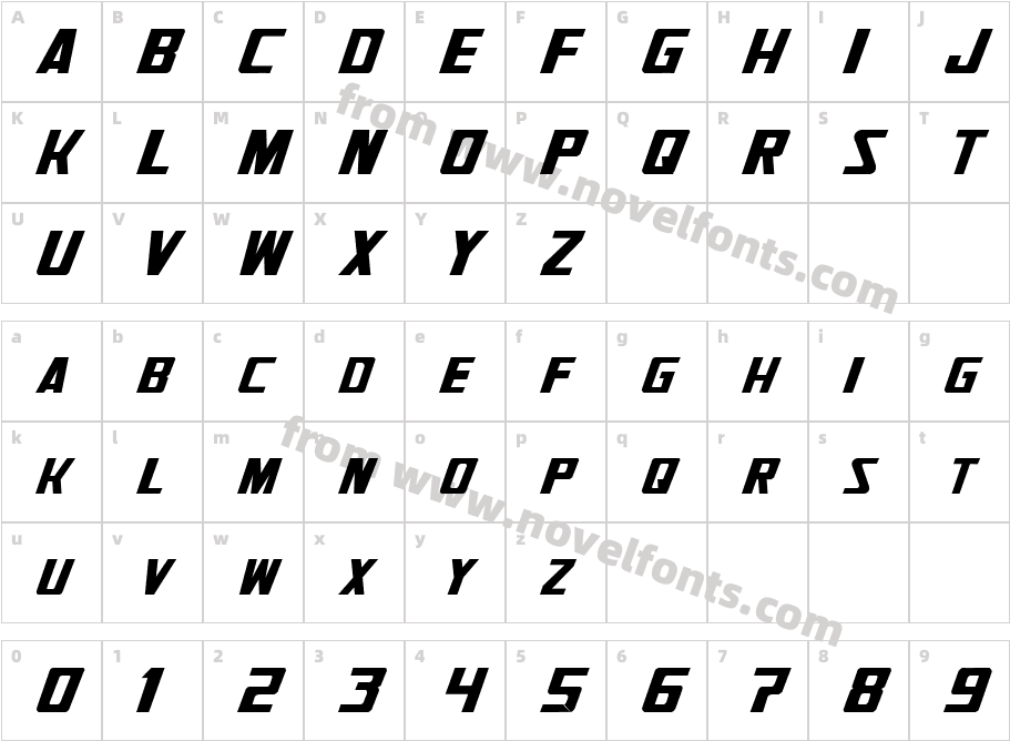 Generation Two NormalCharacter Map