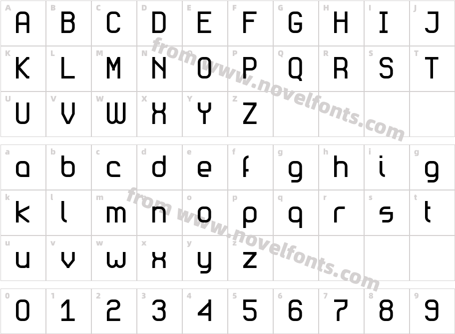 Genx Checker CyrCharacter Map