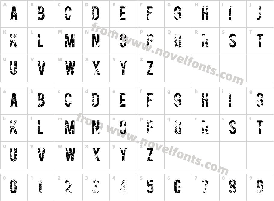 GessoCharacter Map