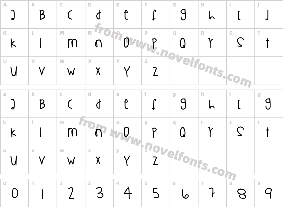 GhettoSymphonyCharacter Map