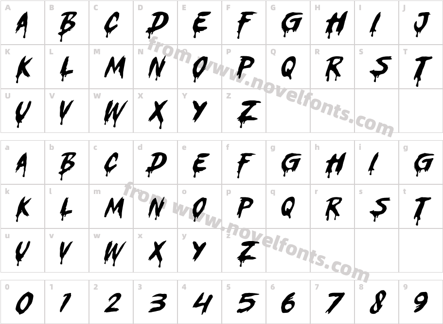 Ghost ShamZCharacter Map