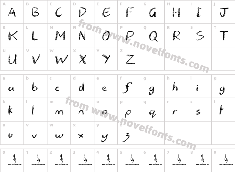 Ghost StoryCharacter Map