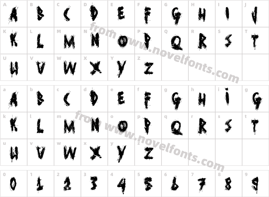 GhostReverieCharacter Map