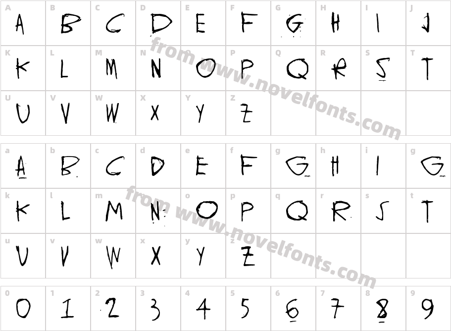 Ghund ZiliagCharacter Map