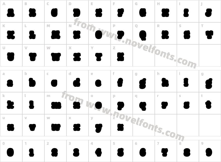 Giant Head TwoCharacter Map