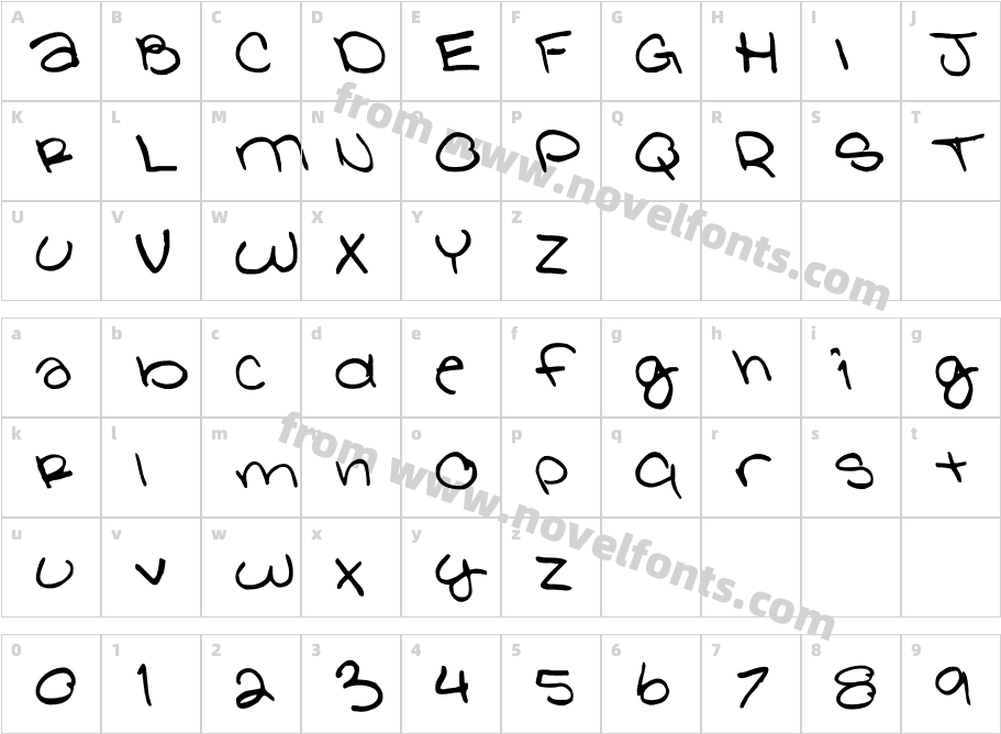 Glathen GirlCharacter Map