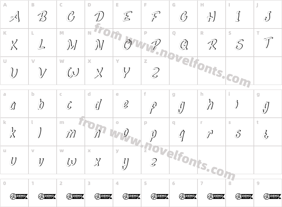 Coconut Movie DemoCharacter Map